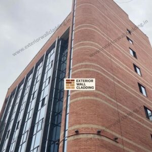 Natural Brick Textured Modified Clay Flexible Veneer Front Elevation Wall Cladding Brick Tile